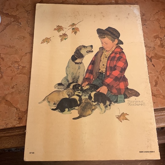 2 Vintage 1980’s Norman Rockwell Coffee Mugs Cups & Poster Book - Picture 11 of 11